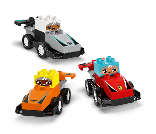 LEGO DUPLO 10445 Bolidy i kierowcy F1 - 1299002 - zdjęcie 3